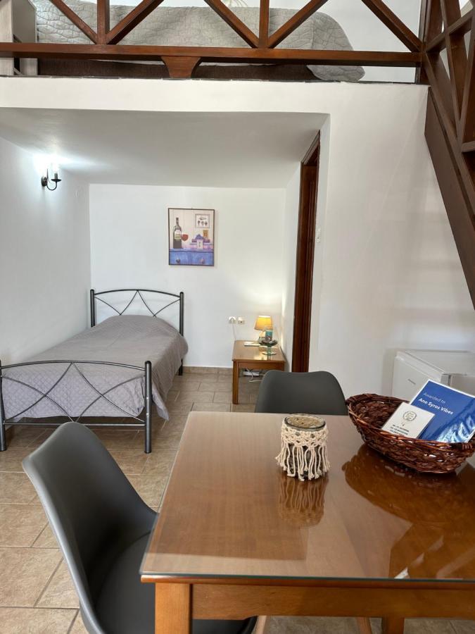 Ano Syros Vibes Daire Dış mekan fotoğraf